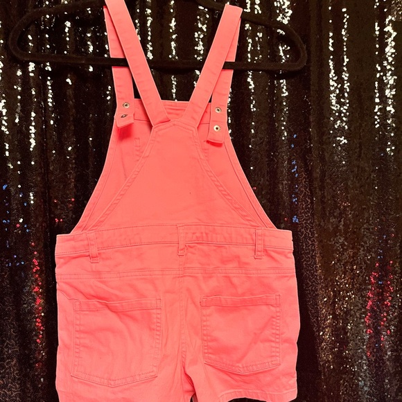 Kids Pink Overalls - Picture 5 of 8